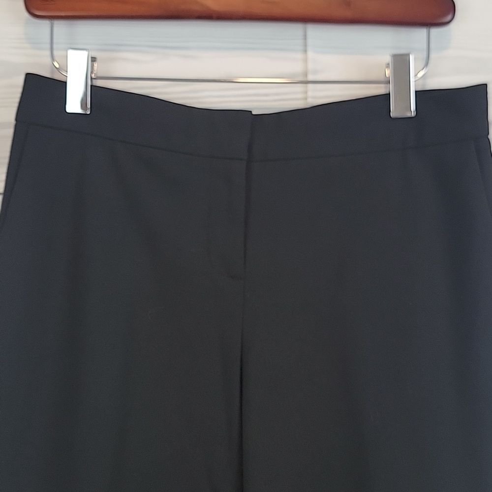 Emerson Rose Trousers Wide-leg Dress Pants - Black Womens Size 2 (Runs Big) - Picture 2 of 13